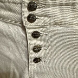 TRIPP NYC 2000s Authentic Cream Button-Fly Jeans